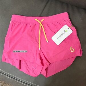 FlipBelt Find Your Stride Women's Athletic Pink Shorts